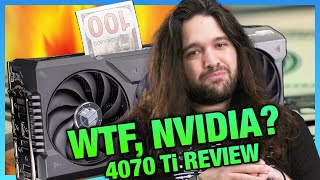 NVIDIA's Rip-Off - RTX 4070 Ti Review & Benchmarks