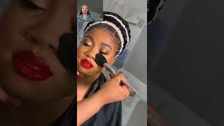 Veeke James getting all glammed up showed off her Makeup session stunning