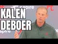 Kalen Deboer Press Conference ahead of Oklahoma | Blocking out noise | Keon Sabb out for the season