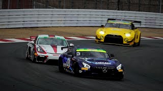 【S耐公式テスト】Mercedes AMG GT4  Porsche Cayman GT4