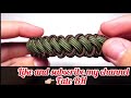 paracord bracelet making tutorial