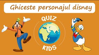 Ghiceste personajul Disney dupa voce | Quiz pentru copii | ❤️❤️