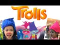 Transforming into Trolls to Meet Poppy and Branch