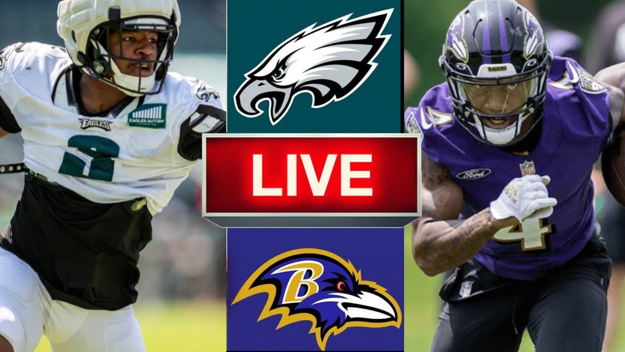 Philadelphia Eagles Vs Baltimore Ravens LIVE Play By Play And REACTIONS ...