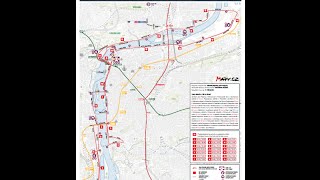 Sportisimo Prague Half Marathon 2016 route visualization