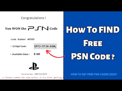 ️ How to Get Free PSN Codes in 2023-2024 This is What I GOT