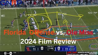 GNFP Film Review- 2024 Florida Gators Offense vs. Ole Miss Defense