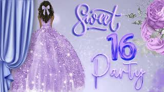Sweet 16 Birthday Invitation