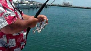Big fish breaks in new rod and reel