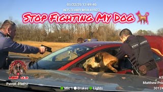 Perp Attacked By K9 Reaches For knife