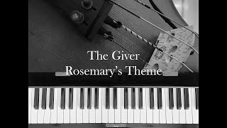 《 The Giver - Rosemary's Theme 》 Piano & Violin  Cover (Shi's Edition)