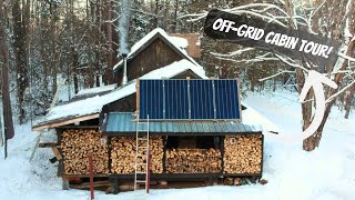 Off-Grid Cabin Tour! | Step Inside Our Off Grid (Dry) Cabin!