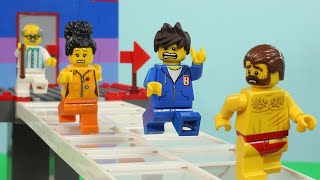 LEGO Brick Games: Glass Bridge STOP MOTION | Billy Bricks
