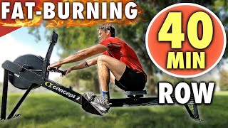 Rowing Machine: HIGH Calorie-Burning 40-Minute Row
