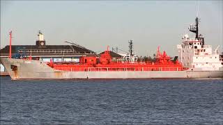 Thames Shipping by R.A.S. 19/11/2017, The IDUNA on her way to Tilbury.