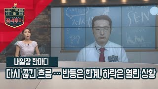 [서울경제TV] 다시 끊긴 흐름…반등은 한계, 하락은 열린 상황