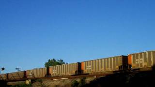 CSX 7809 Leads Empty Coal Train