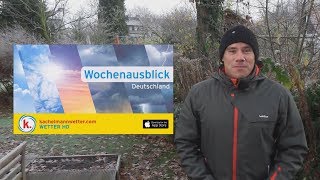 Das Hoch kommt - Wetterumstellung dann wieder zum Wochenende