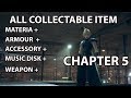 Final Fantasy 7 Remake - Chapter 5 - All Collectable - Materia - Accessory - Armour - Full Guide100%