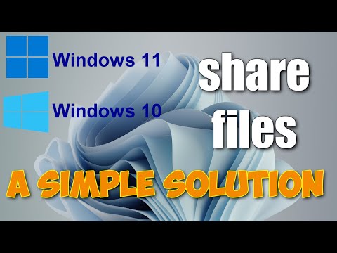 Windows 11/10 – How to create a local network and share files between computers over the network