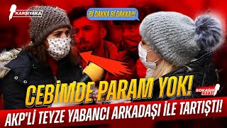 AKP'li Teyze Yabancı Uyruklu Arkadaşı ile Tartıştı | Dolar Düştü | Sokak Röportajları İzmir Sokak