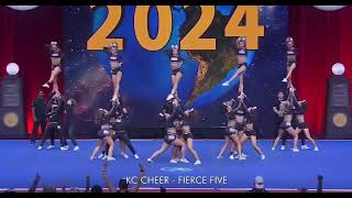 Kc Cheer Fierce 5 Worlds 2024 Day 2 Semifinals