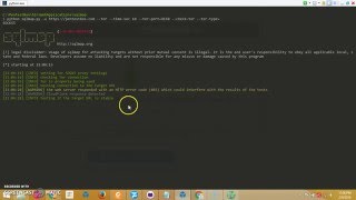 Using SQLmap with Tor in PentestBox