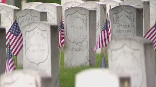 Chicago commemorates Memorial Day; Parade held at Rosehill Cemetery