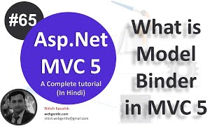 (#65) What is Model Binder in MVC | mvc tutorial for beginners in .net c# | MVC By Nitish