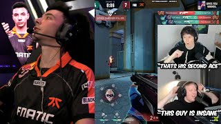 Ardiis \u0026 Sliggy SHOCKED After FUT xeus Insane ACE CLUTCH Against Fnatic In VCT