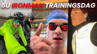 IK NEEM JULLIE MEE IN MIJN 5U IRONMAN TRAININGSDAG! - Loran Vlog #758