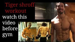 Tiger shroff workout| workout motivational video|listen by headphone