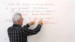 O8--Division in Modular Arithmetic