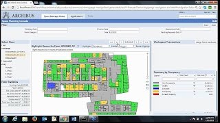 SPACE PLANNING with ARCHIBUS