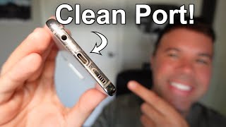 How To Remove Dust from Charging Port (Cell Phone Charging Port Cleaning)