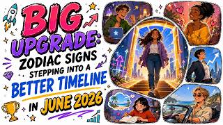 Big Upgrade: Zodiac Signs Stepping Into a Better Timeline in June 2026