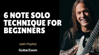 6 Note Solo Technique for Beginners | Steve Stine | GuitarZoom.com