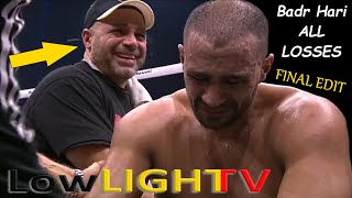 Badr Hari ALL LOSSES in Kickboxing and MMA Fights / The Golden Bad Boy in KO's