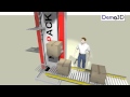 Demo3D NEDPACK Pro-Runner Mk5 Vertical Conveyor (HD)