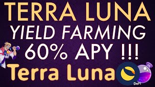 How To Yield Farm Terra LUNA Crypto For High Yields! Complete DEFI Guide 2022