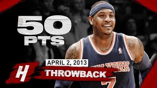 The Game Melo SHOWED PERFECT SHOOTING with 50 Points vs Heat | April 2, 2013