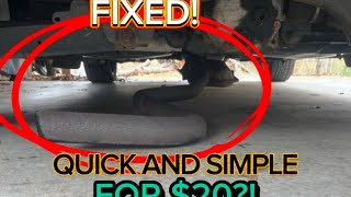 How to Fix a Dragging Exhaust: Quick DIY Repair Guide!