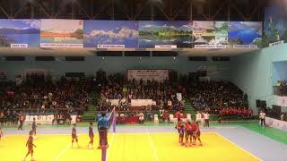 Women’s Volleyball match 2076/2019 Nepal vs Srilanka semifinal SAARC game!!