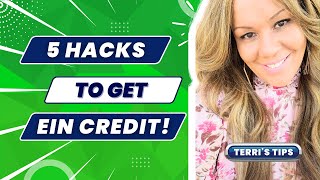 5 Hacks To Get EIN Credit! | Build Business Credit & Qualify For Funding (How To Get Fast Approvals)
