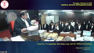 06 February 2025 | Court No. 35 | Live Streaming of the Court proceedings.