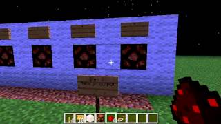 Minecraft - Basic Redstone Calculator Tutorial - Part 1