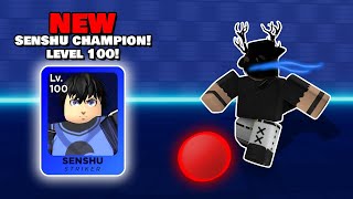 Senshu MAX level all abilities showcase | Roblox Death Ball