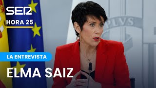 DIRECTO | Entrevista a Elma Saiz en Hora 25