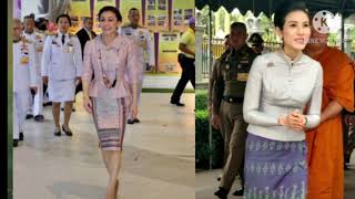 เทียบชัดๆ ชุดออกงานต่างๆของพระราชินี กับเจ้าคุณพระสินีนาฏ สวยงาม ชอบแบบไหน