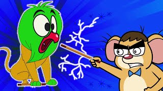 Cat & Keet Raps Rat- A -Tat Tat |Magic Pen Transformation Animation| Funny Cartoon Videos ChotoonzTV